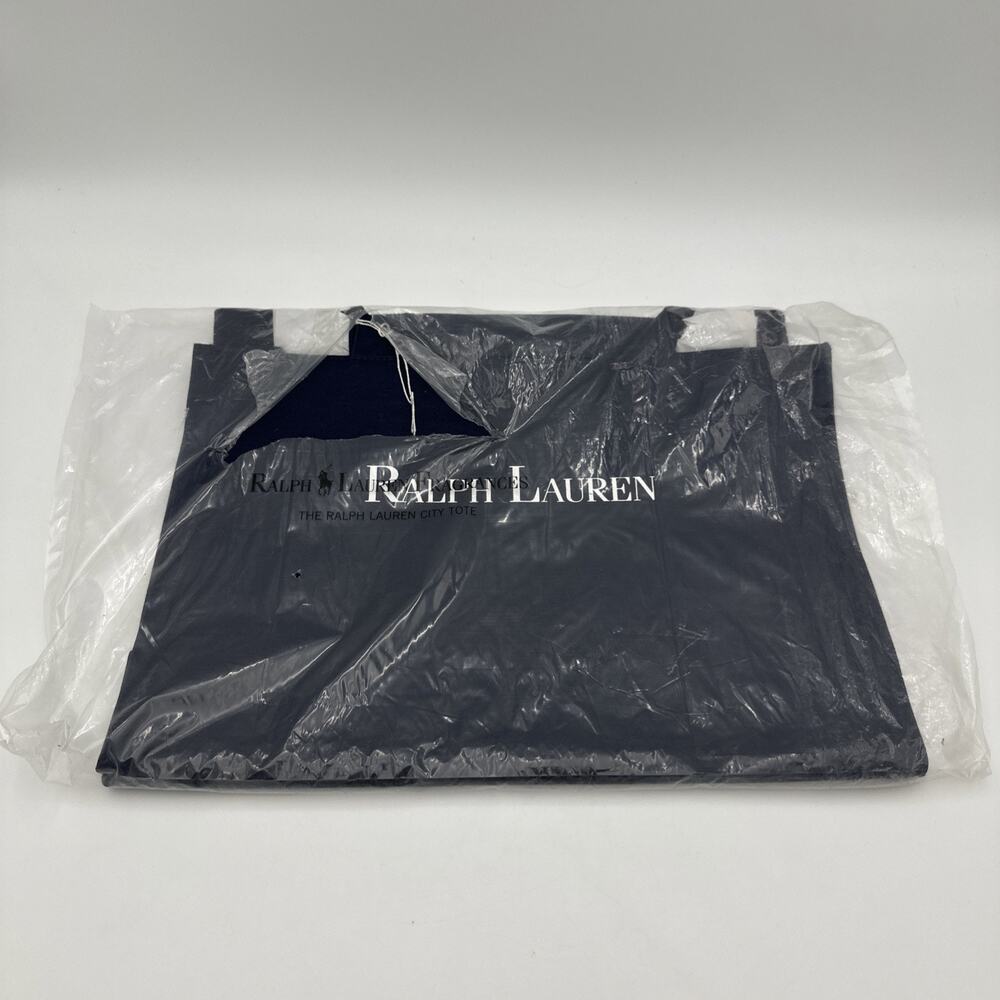 NEW Ralph Lauren Fragrances City Tote Navy